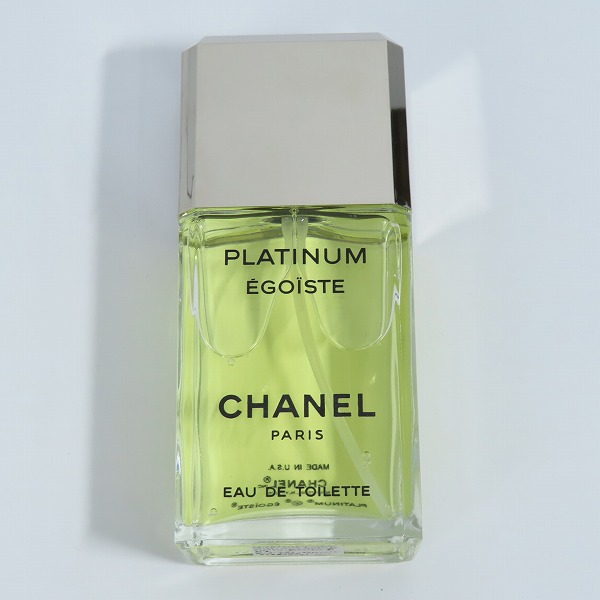 実際に弊社で買取させて頂いたCHANEL/シャネル EGOISTE PLATINUM/エゴイスト プラチナム/エゴプラ EDT 100mlの画像 1枚目