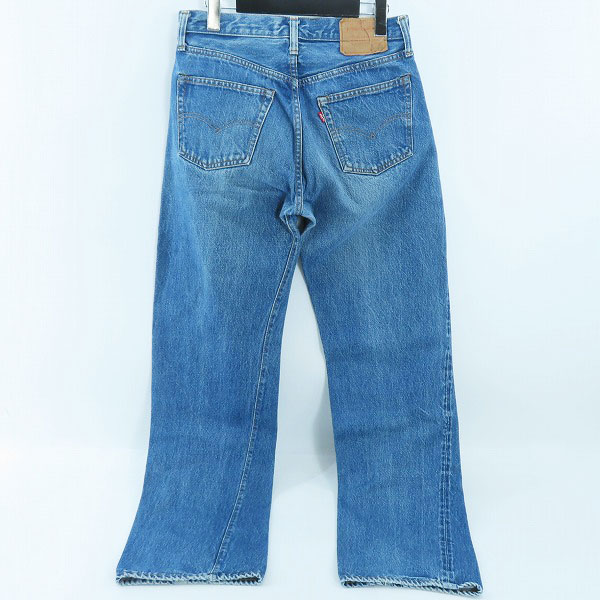 実際に弊社で買取させて頂いたLevi's/リーバイス 501 ヴィンテージ  刻印6 スモールe ボタンフライ デニムパンツ/W31の画像 1枚目