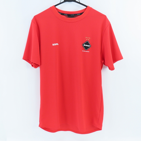 実際に弊社で買取させて頂いたF.C.R.B./F.C.Real Bristol/エフシーレアルブリストル 20SS MULTI COLOR LOGO S/S TOP FCRB-200030 M 