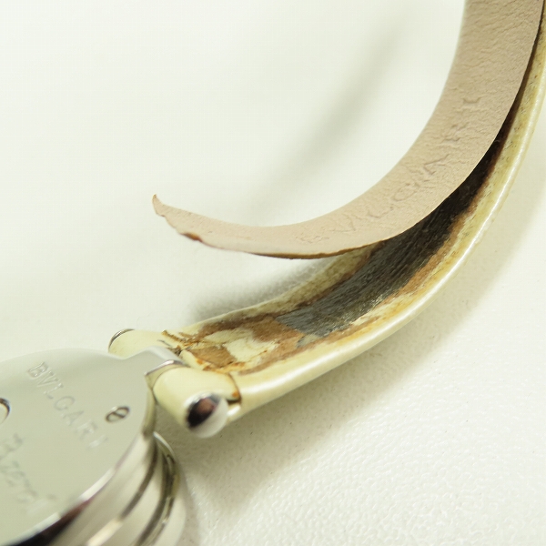 実際に弊社で買取させて頂いたBVLGARI/ブルガリ Bzero1ビーゼロワン ステンレススチール クオーツ 黒文字盤 腕時計 BZ22S【動作未確認】の画像 5枚目