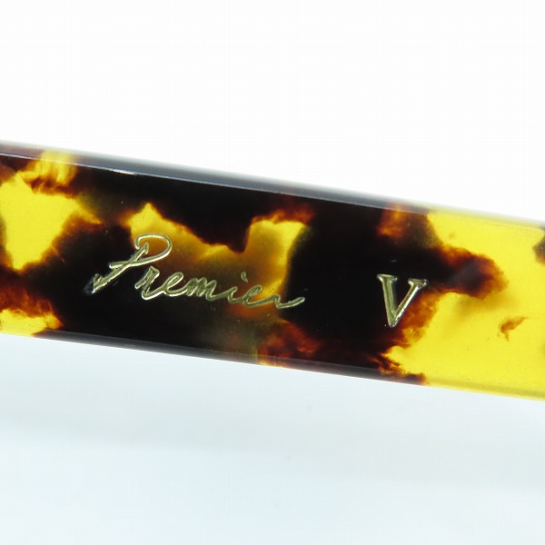 実際に弊社で買取させて頂いた泰八郎謹製/タイハチロウキンセイ 手造 Premier V/プレミア5 クリア/デミ柄 メガネフレーム/アイウェアの画像 7枚目