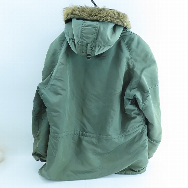 実際に弊社で買取させて頂いたALPHA INDUSTRIES/アルファインダストリーズ N-3Bジャケット/Lの画像 1枚目