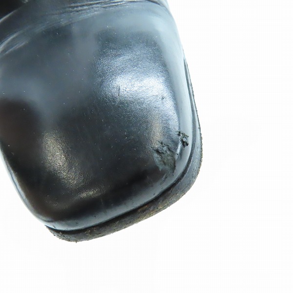 実際に弊社で買取させて頂いたDIOR/ディオール サイドジップレザーブーツ/40の画像 8枚目