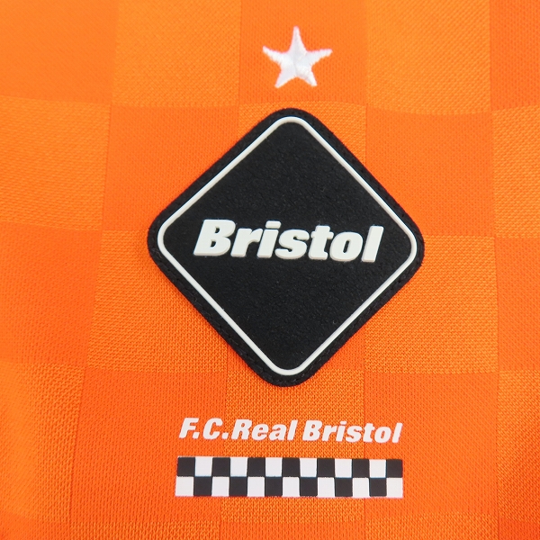 実際に弊社で買取させて頂いたF.C.R.B./F.C.Real Bristol/エフシーレアルブリストル 19SS S/S CHECKER TRAINING TOP FCRB-190012 XLの画像 4枚目