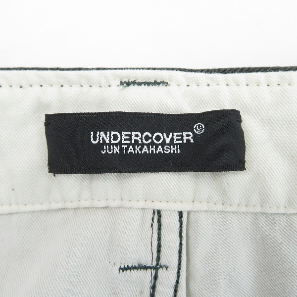 実際に弊社で買取させて頂いたUNDERCOVER/アンダーカバー コットン パンツ UC1C4504-1/5の画像 2枚目