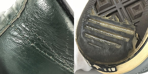 実際に弊社で買取させて頂いたCONVERSE/コンバース ONE STAR V3/ワンスター ベルクロ レザースニーカー/9の画像 9枚目