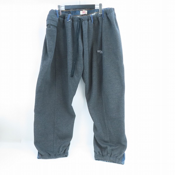 実際に弊社で買取させて頂いたBLESS×Levi's/ブレス×リーバイス OVER JOGGING JEANS/リメイク スウェット切替デニムパンツ 3099/L
