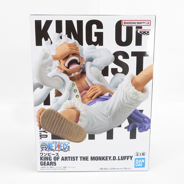 実際に弊社で買取させて頂いた【未開封】BANDAI/バンダイスピリッツ ONE PIECE/ワンピース KING OF ARTIST MONKEY D LUFFY GEAR5 ルフィ フィギュア/プライズ