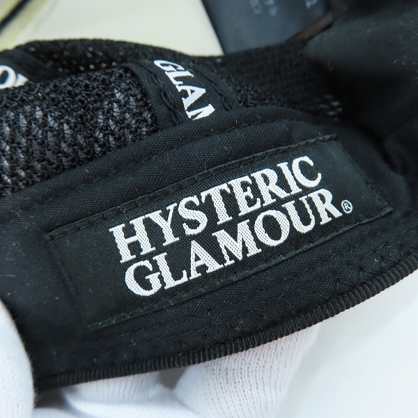 実際に弊社で買取させて頂いたHYSTERIC GLAMOUR/ヒステリックグラマー SOUND AND VISION メッシュキャップ 02191QH02の画像 7枚目