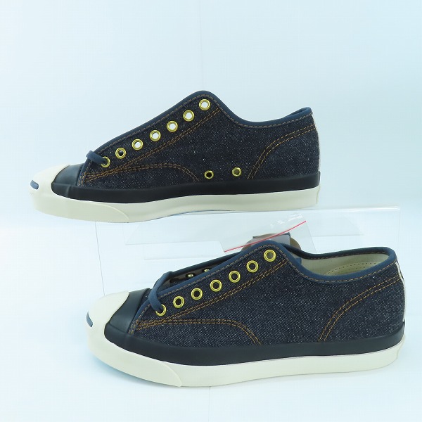 実際に弊社で買取させて頂いた【未使用】CONVERSE×HOUYHNHNM/コンバース×フイナム VINTAGE SUMMIT Jack Purcell Ret HVS/ジャックパーセル 1CL872/26.5の画像 3枚目