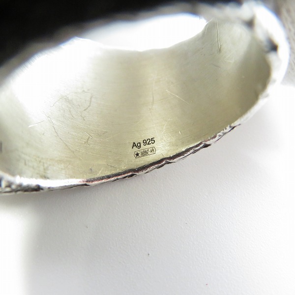 実際に弊社で買取させて頂いたGucci/グッチ C Letter Rings/アルファベット イニシャルCリング 17.5-19.5号の画像 8枚目