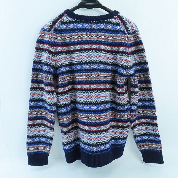 実際に弊社で買取させて頂いたJUNYA WATANABE COMME des GARCONS×gim 総柄 ニットセーター WB-N101/Mの画像 1枚目