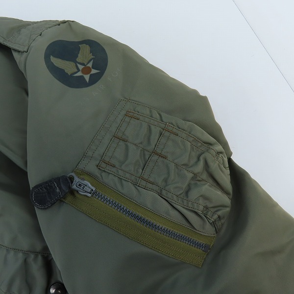 実際に弊社で買取させて頂いたBUZZ RICKSON'S/バズリクソンズ L-2B フライトジャケット M13467 /Mの画像 8枚目