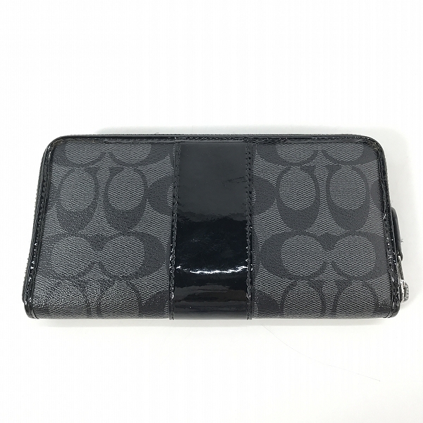 実際に弊社で買取させて頂いたCOACH/コーチ 長財布/ロングウォレット F35443の画像 1枚目