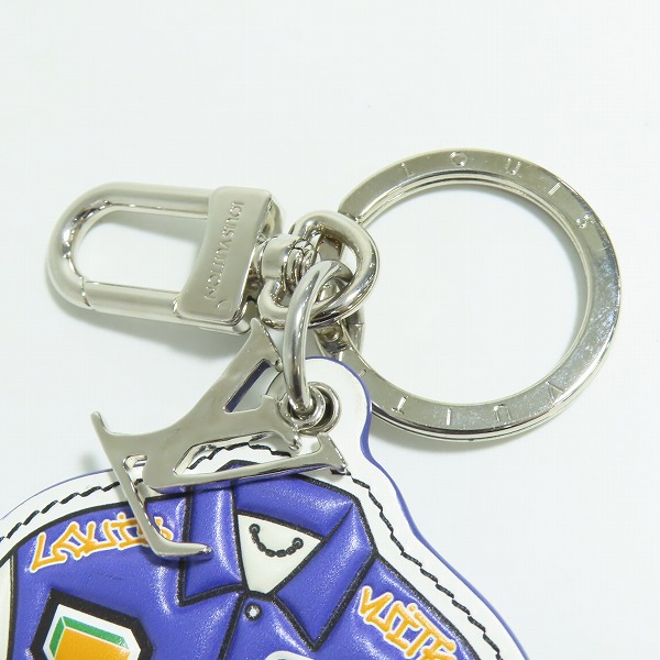 実際に弊社で買取させて頂いたLOUIS VUITTON/ルイヴィトン ポルトクレ LV バーシティジャケット キーホルダー MP3385の画像 4枚目