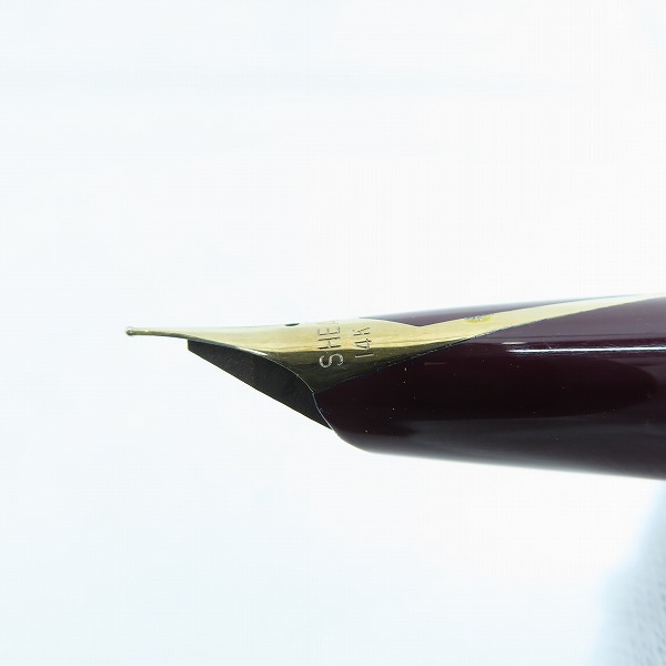 実際に弊社で買取させて頂いたSHEAFFER/シェーファー 万年筆 米国製/USA製 ペン先14Kの画像 3枚目