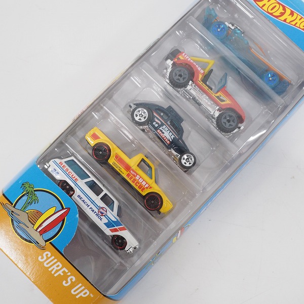 実際に弊社で買取させて頂いた【未開封】Hot Wheels/ホットウィール SURF'S UP 5-PACK ’64 /TRUCK STOPPER GIFT PACK ミニカー 2点セットの画像 2枚目