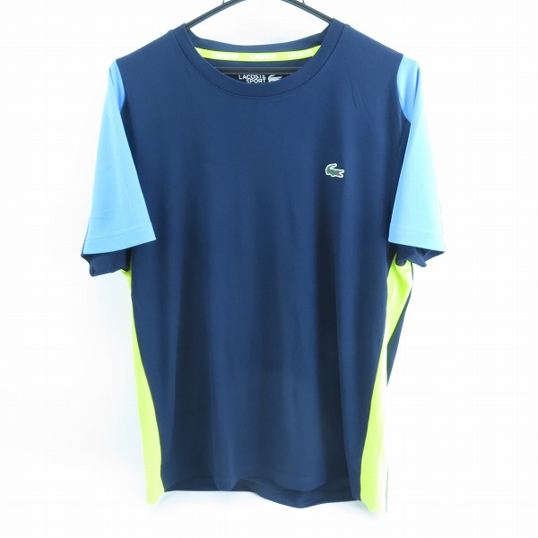 実際に弊社で買取させて頂いたLACOSTE/ラコステ エルゴノミック ビッグ クロックドライ 鹿の子 Tシャツ TH9417 /US:L