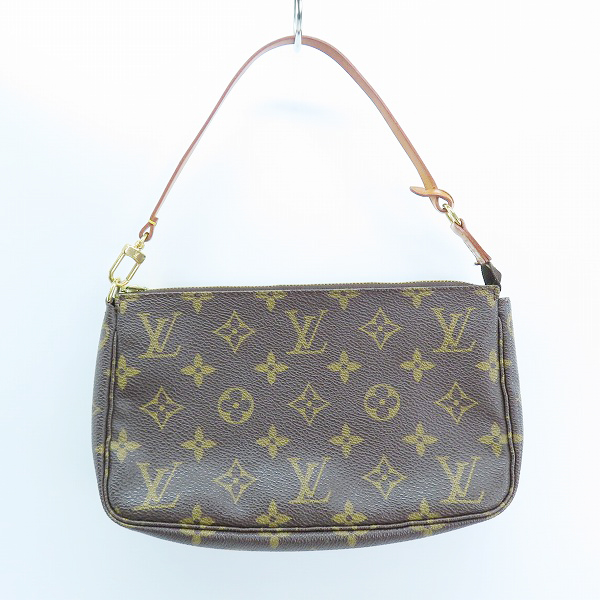 実際に弊社で買取させて頂いたLOUIS VUITTON /ルイ ヴィトン ポシェットアクセソワール モノグラム ポーチ/ハンドバッグ M51980の画像 1枚目