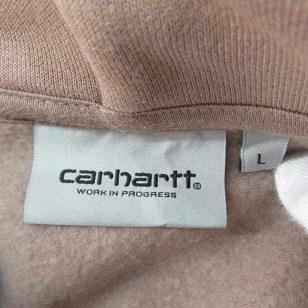 実際に弊社で買取させて頂いたCarhartt/カーハート HOODED CARHARTT SWEAT/プルオーバーパーカー I030230/Lの画像 2枚目