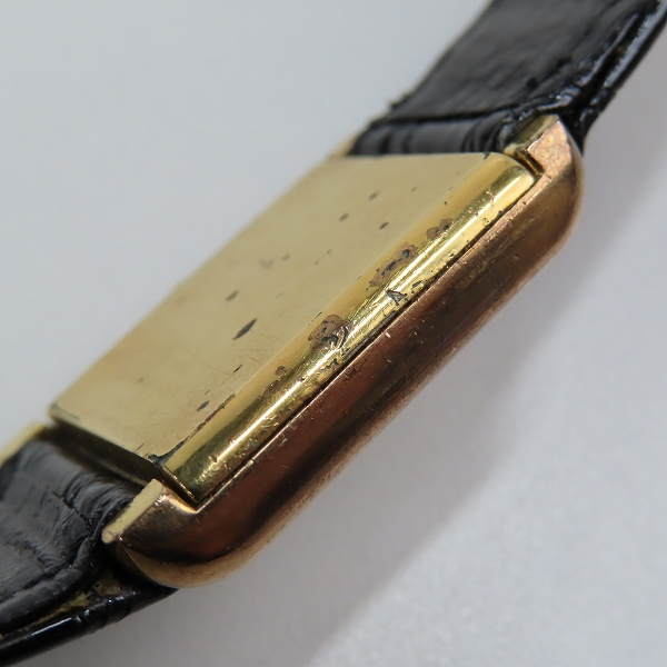 実際に弊社で買取させて頂いたCartier/カルティエ プレマストタンク 18K 腕時計/ウォッチ【動作未確認】の画像 5枚目