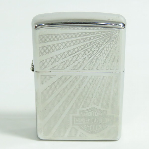 実際に弊社で買取させて頂いたZIPPO/ジッポー HARLEY-DAVIDSON ハーレーダビッドソン シルバー 2008年製