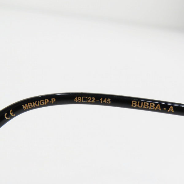 実際に弊社で買取させて頂いたCHROME HEARTS/クロムハーツ BUBBA-A メガネフレーム アイウェア の画像 5枚目