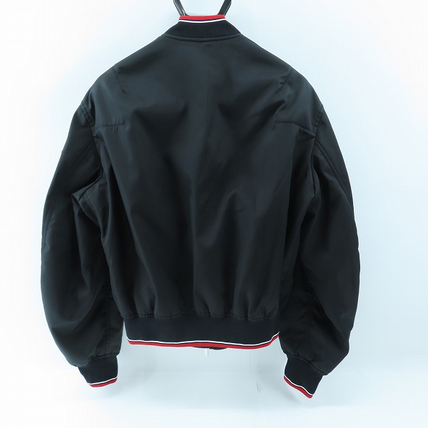 実際に弊社で買取させて頂いた【JPタグ】Dior Homme/ディオールオム 18SS roses patches jacket/ローズパッチ ボンバージャケット 733C454M3962/48の画像 1枚目