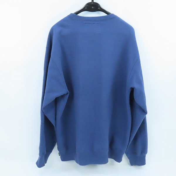 実際に弊社で買取させて頂いたWACKO MARIA/ワコマリア HEAVY WEIGHT CREW NECK SWEAT SHIRT/クルーネックスウェット Lの画像 1枚目