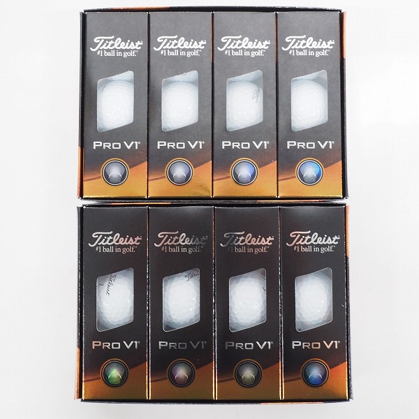 実際に弊社で買取させて頂いた 【未使用】Titleist/タイトリスト PRO V1 ゴルフボール ホワイト 2ダース 
