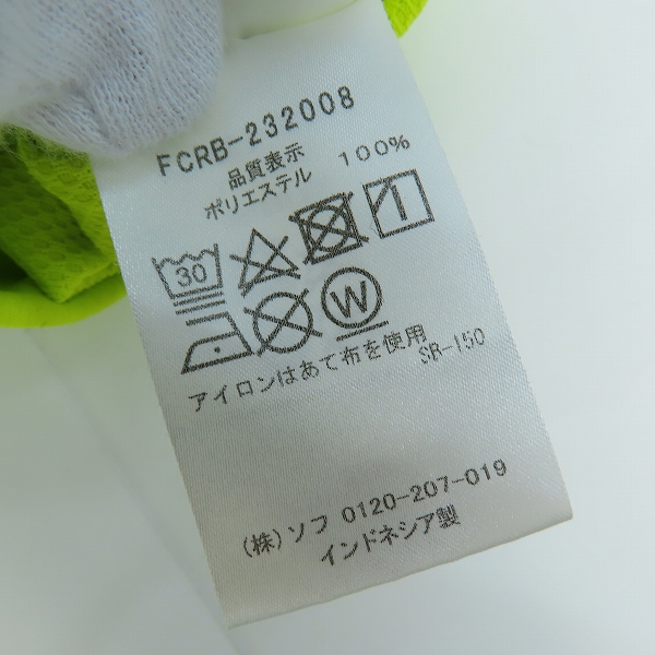 実際に弊社で買取させて頂いたF.C.R.B./F.C.Real Bristol/エフシーレアルブリストル 23SS BIG LOGO WIDE TEE FCRB-232008 Lの画像 3枚目