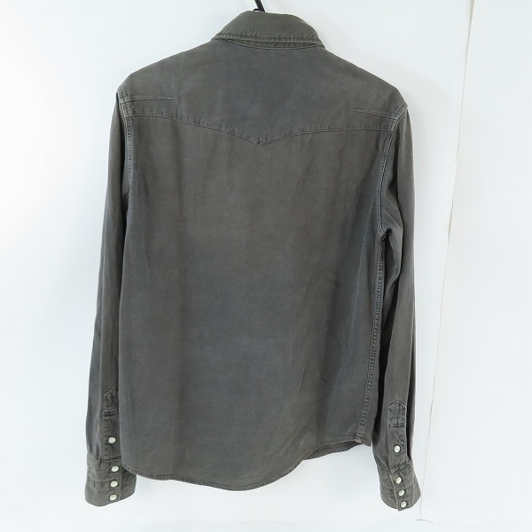 実際に弊社で買取させて頂いたNUMBER (N)INE/ナンバーナイン ウエスタンデニムシャツ S08-NNS001B/3の画像 1枚目