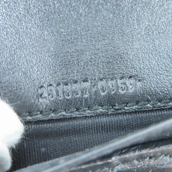 実際に弊社で買取させて頂いたGUCCI/グッチ シマ レザー 二つ折り長財布の画像 6枚目