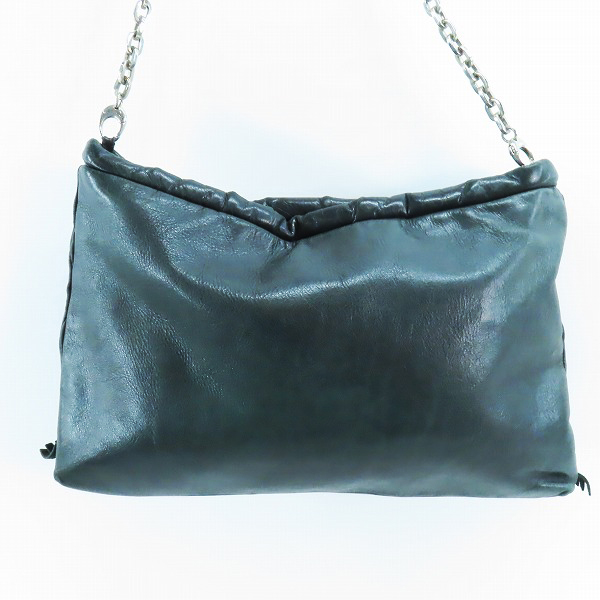 実際に弊社で買取させて頂いたJIMMY CHOO/ジミーチュウ  レザー ショルダーバッグの画像 1枚目