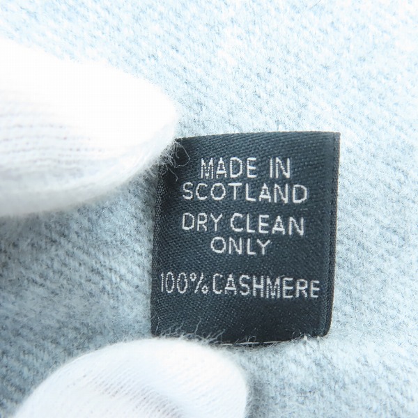 実際に弊社で買取させて頂いたDunhill LONDON/ダンヒル ロンドン カシミア100% マフラー の画像 5枚目