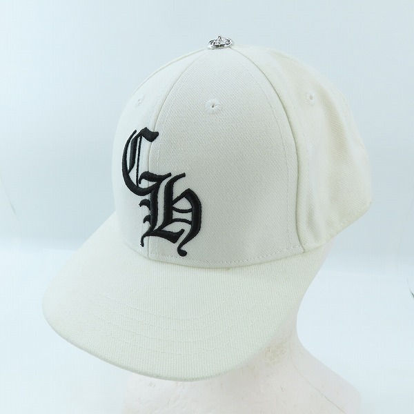実際に弊社で買取させて頂いたCHROME HEARTS/クロムハーツ CH刺繍 ベースボールキャップ 7 3/4