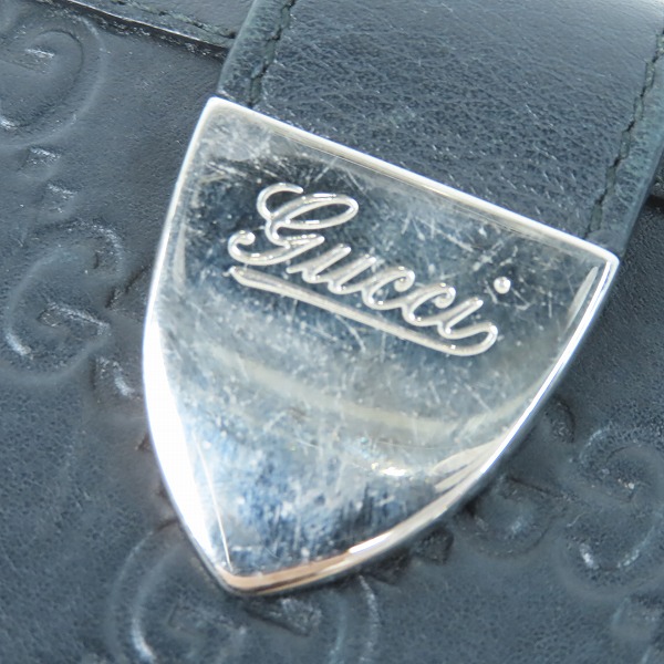 実際に弊社で買取させて頂いたGUCCI/グッチ シマ レザー 二つ折り長財布の画像 3枚目