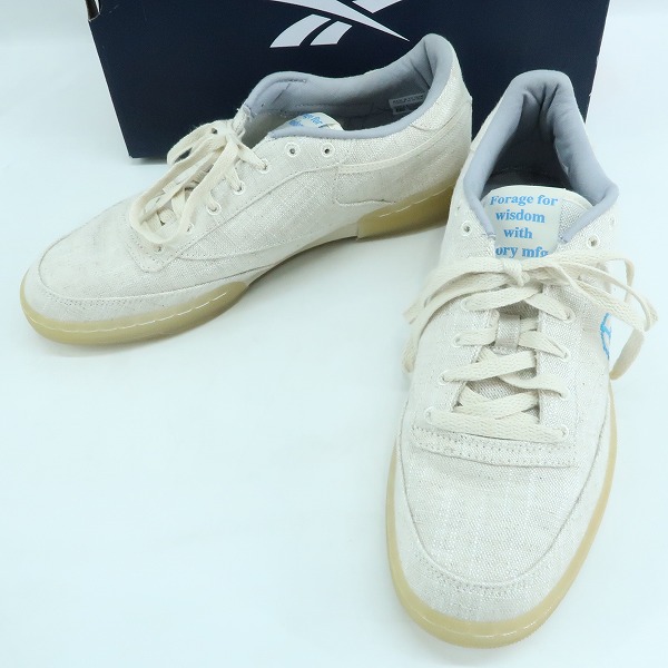 実際に弊社で買取させて頂いたReebok×STORY MFG/リーボック×ストーリーエムエフジー CLUB C 85/クラブ C 85 GZ8543/29