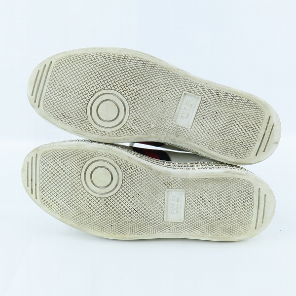 実際に弊社で買取させて頂いたGUCCI/グッチ シェリーライン  クリスタルスニーカー 505995/37.5の画像 2枚目