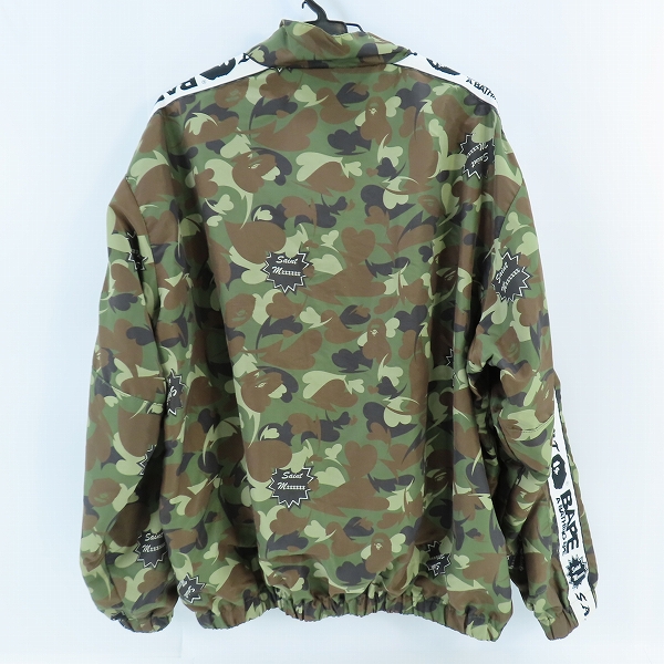 実際に弊社で買取させて頂いたA BATHING APE×SAINT MICHAEL/エイプ×セントマイケル HEART CAMOJACKET TRACK JACKET カモフラ ジップアップジャケット/Lの画像 1枚目