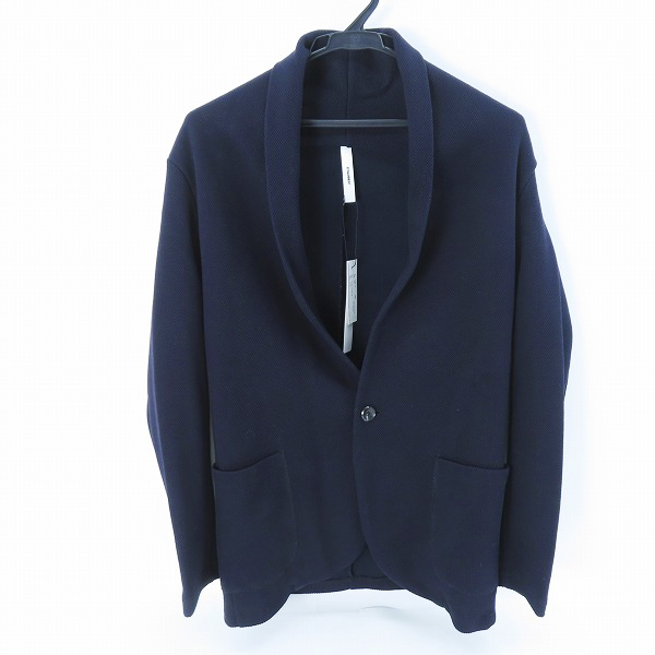 実際に弊社で買取させて頂いた【未使用】ATTACHMENT/アタッチメント 1B テーラードジャケット ネイビー AG92-227/1