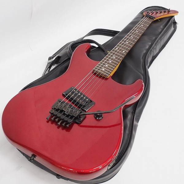 実際に弊社で買取させて頂いた★KRAMER/クレーマー JK-1000/JK1000 マッチングヘッド フロイドローズ搭載 エレキギター ソフトケース付