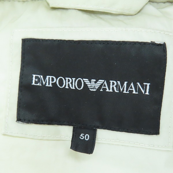 実際に弊社で買取させて頂いたEMPORIO ARMANI/エンポリオアルマーニ 中綿ジャケット/50の画像 2枚目