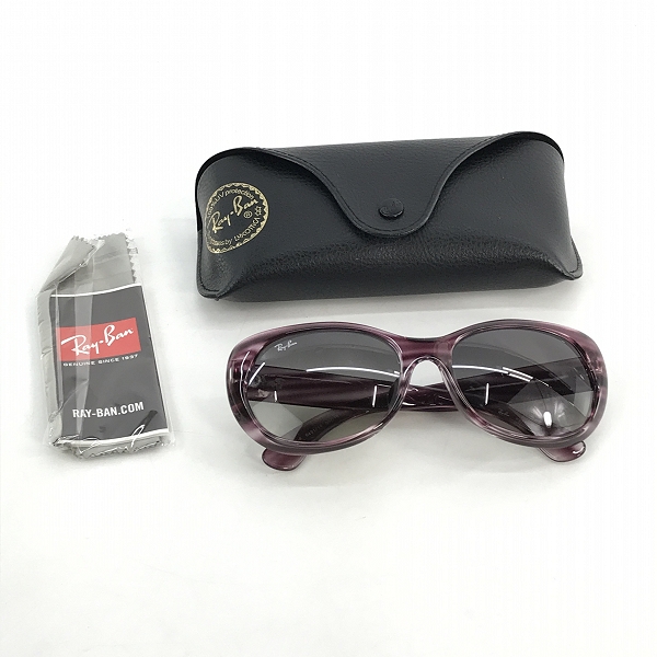 実際に弊社で買取させて頂いたRay-Ban/レイバン サングラス/アイウェア RB 4325-Fの画像 9枚目