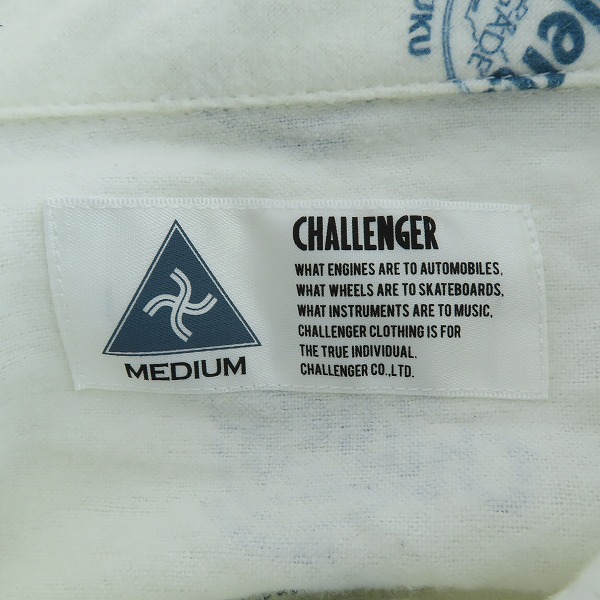 実際に弊社で買取させて頂いたCHALLENGER/チャレンジャー マルチプリンテッドフランネルシャツ/Mの画像 2枚目
