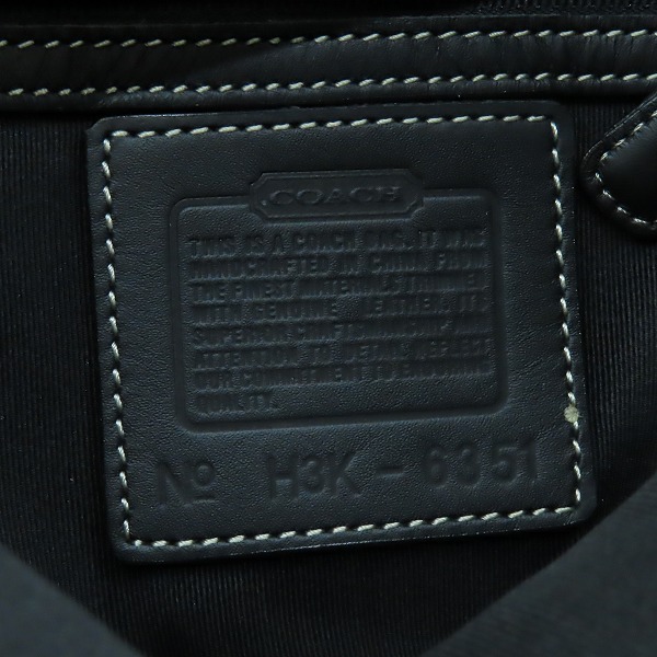 実際に弊社で買取させて頂いたCOACH/コーチ スモールホーボー ミニシグネチャー ショルダーバッグ H3K-6351の画像 4枚目
