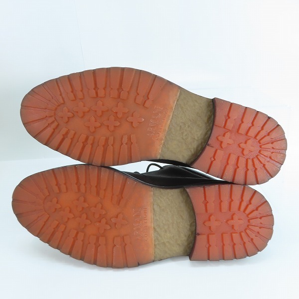 実際に弊社で買取させて頂いたARMANI COLLEZIONI/アルマーニコレッツォーニ レザーチャッカブーツ 40の画像 2枚目