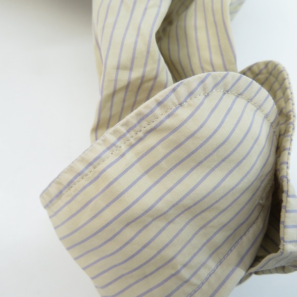 実際に弊社で買取させて頂いたMAATEE&SONS/マーティーアンドサンズ Elizabeth Regular Collar Shirts -MIX STRAIPE ストライプシャツ MT3103-0601C/1の画像 6枚目