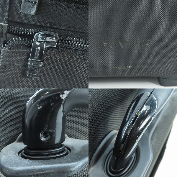 実際に弊社で買取させて頂いたTUMI/トゥミ トールウィールドインターナショナルブリーフ キャリーケース アルファ ブラック 26126DHの画像 6枚目
