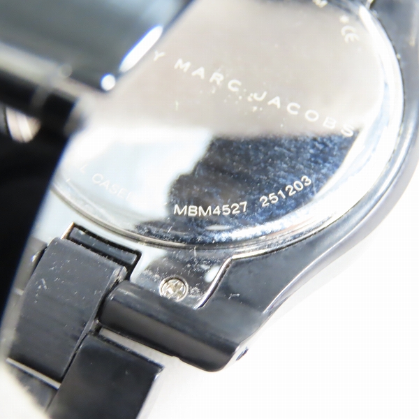 実際に弊社で買取させて頂いたMARC BY MARC JACOBS/マークバイマークジェイコブス リベラ レディース腕時計 MBM4527【動作未確認】の画像 5枚目
